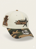 New Era 9FORTY A-Frame MLB Houston Astros Chrome Camo Vintage Star Script Cap