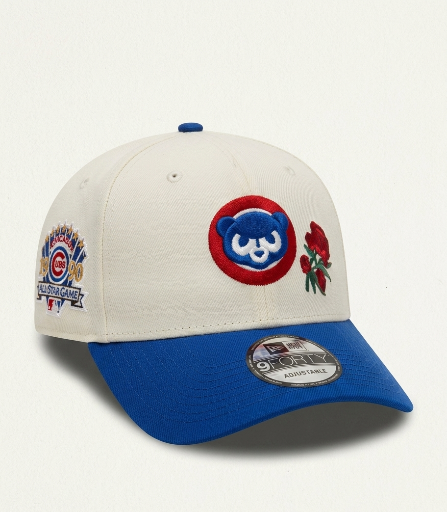 New Era 9FORTY A-Frame MLB Philadelphia Phillies Chrome Red All-Star Patch Cap