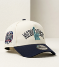 New Era 9FORTY A-Frame MLB New York Yankees Statue of Liberty Chrome Navy Cap