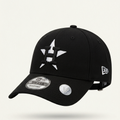 New Era 9FORTY A-Frame MLB Houston Astros Black Star Logo Monochrome Cap